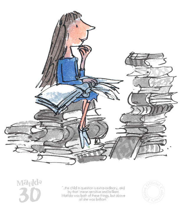 roald dahl matilda coloring pages