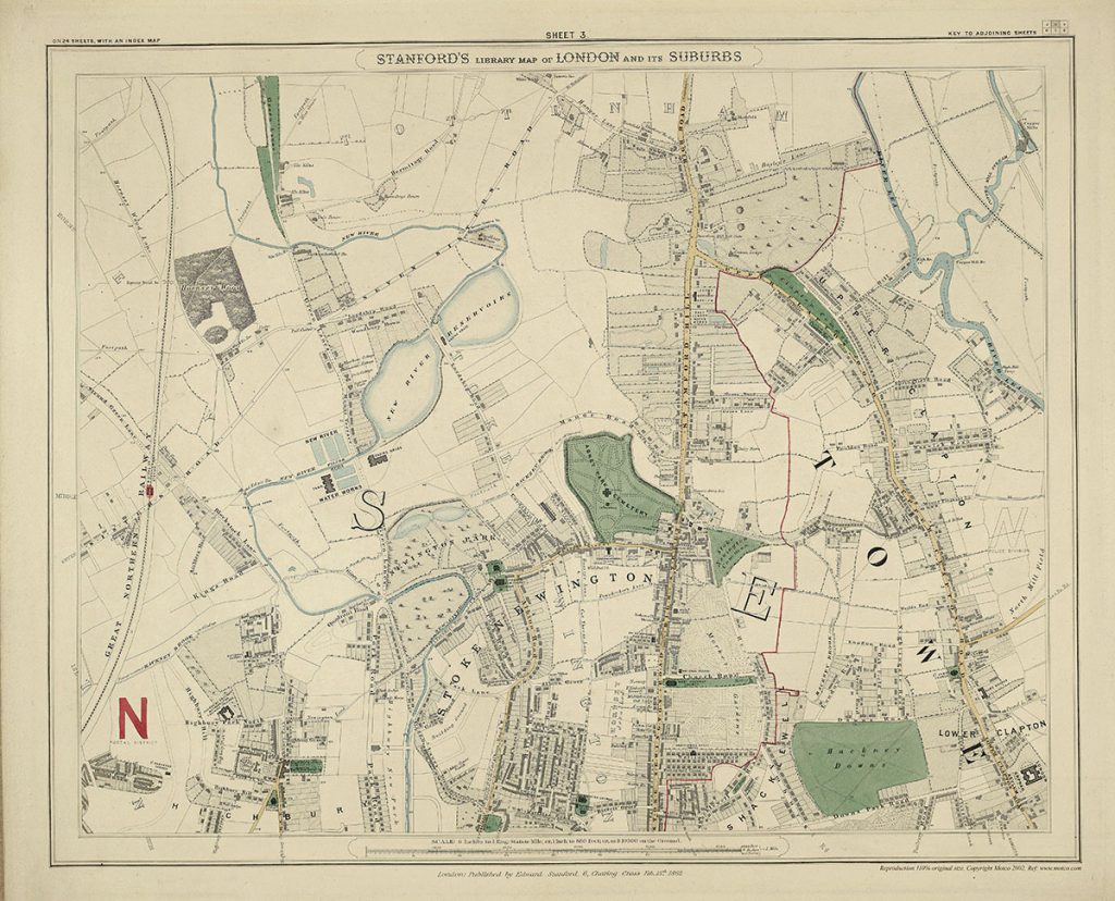 Stanford Map Sheet 03 - Picture UK